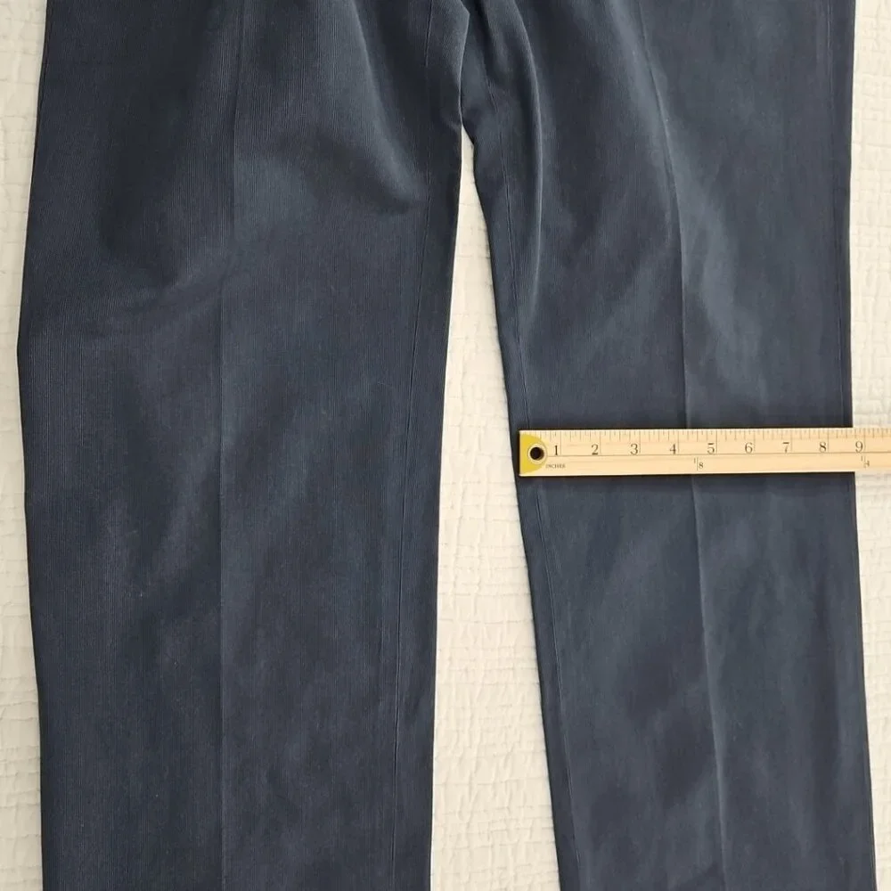 Bonobos Slim Straight Chino Pants‎ Khaki Men’s 33x32 100% Cotton Flat Front EUC
